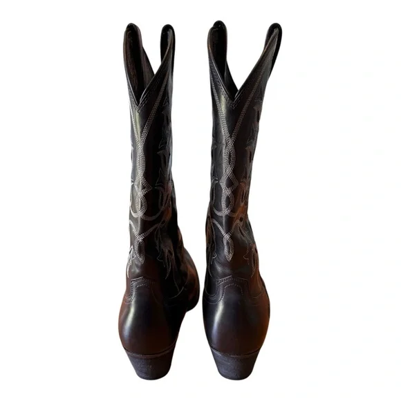 Ariat Women's Hazen Western Boots with a snip toe 11B Black 10014099 - Picture 5 of 11